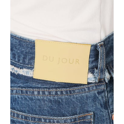 《予約》ウォッシャブル / DU JOUR / デュ ジュール BLT SEAM PIPE JEAN （ブルー A）｜詳細画像