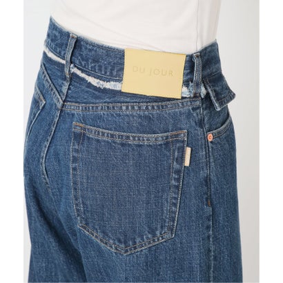 《予約》ウォッシャブル / DU JOUR / デュ ジュール BLT SEAM PIPE JEAN （ブルー A）｜詳細画像