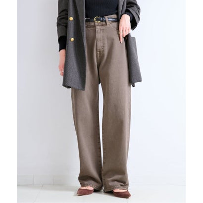 《予約》ウォッシャブル / DU JOUR / デュ ジュール BLT SEAM PIPE JEAN （ホワイト）｜詳細画像