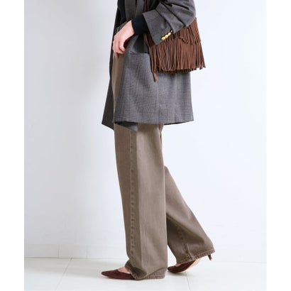 《予約》ウォッシャブル / DU JOUR / デュ ジュール BLT SEAM PIPE JEAN （ホワイト）｜詳細画像