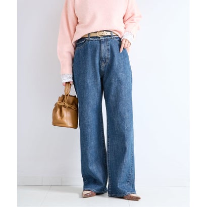 《予約》ウォッシャブル / DU JOUR / デュ ジュール BLT SEAM PIPE JEAN （ホワイト）｜詳細画像
