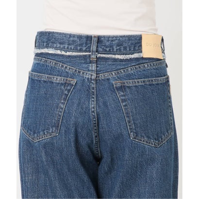 《予約》ウォッシャブル / DU JOUR / デュ ジュール BLT SEAM PIPE JEAN （ホワイト）｜詳細画像