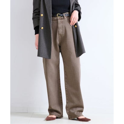 《予約》ウォッシャブル / DU JOUR / デュ ジュール BLT SEAM PIPE JEAN （ホワイト）｜詳細画像