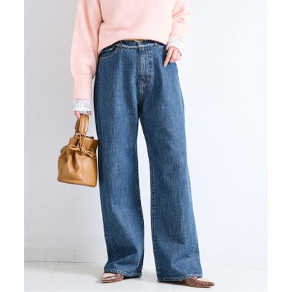 《予約》ウォッシャブル / DU JOUR / デュ ジュール BLT SEAM PIPE JEAN （ホワイト）｜詳細画像