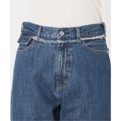 《予約》ウォッシャブル / DU JOUR / デュ ジュール BLT SEAM PIPE JEAN （ブラウン）｜詳細画像