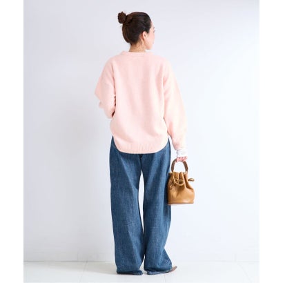 《予約》ウォッシャブル / DU JOUR / デュ ジュール BLT SEAM PIPE JEAN （ブラウン）｜詳細画像