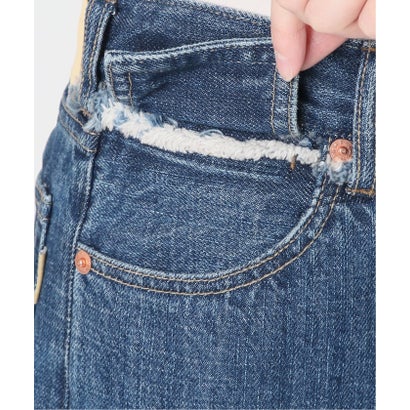 《予約》ウォッシャブル / DU JOUR / デュ ジュール BLT SEAM PIPE JEAN （ブラウン）｜詳細画像