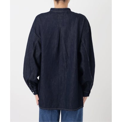 ベーセーストック B.C STOCK ウォッシャブル / Lee / リー SKIPPER DINIM SHIRTS （ネイビー）｜詳細画像