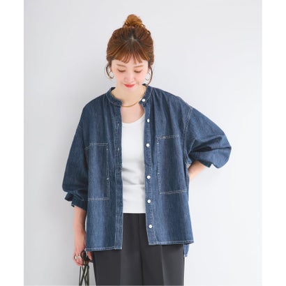 ベーセーストック B.C STOCK ウォッシャブル / Lee / リー SKIPPER DINIM SHIRTS （ブルー A）｜詳細画像