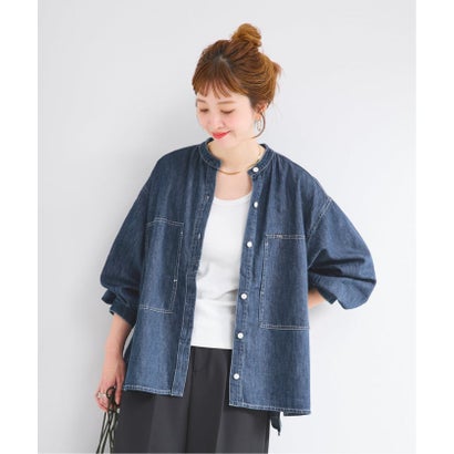 ベーセーストック B.C STOCK ウォッシャブル / Lee / リー SKIPPER DINIM SHIRTS （ブルー A）｜詳細画像