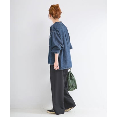 ベーセーストック B.C STOCK ウォッシャブル / Lee / リー SKIPPER DINIM SHIRTS （ブルー A）｜詳細画像