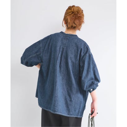 ベーセーストック B.C STOCK ウォッシャブル / Lee / リー SKIPPER DINIM SHIRTS （ブルー A）｜詳細画像