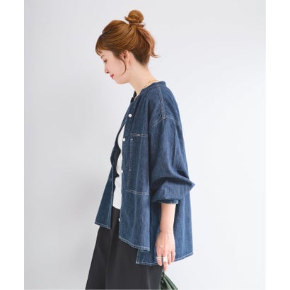 ベーセーストック B.C STOCK ウォッシャブル / Lee / リー SKIPPER DINIM SHIRTS （ブルー A）｜詳細画像