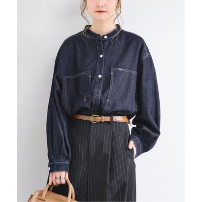 ベーセーストック B.C STOCK ウォッシャブル / Lee / リー SKIPPER DINIM SHIRTS （ブルー A）｜詳細画像