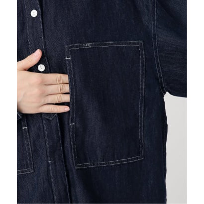 ベーセーストック B.C STOCK ウォッシャブル / Lee / リー SKIPPER DINIM SHIRTS （ブルー A）｜詳細画像