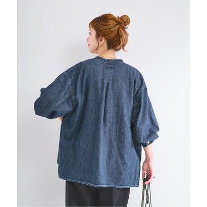 ベーセーストック B.C STOCK ウォッシャブル / Lee / リー SKIPPER DINIM SHIRTS （ブルー A）｜詳細画像