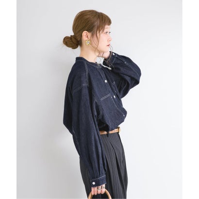 ベーセーストック B.C STOCK ウォッシャブル / Lee / リー SKIPPER DINIM SHIRTS （ブルー A）｜詳細画像