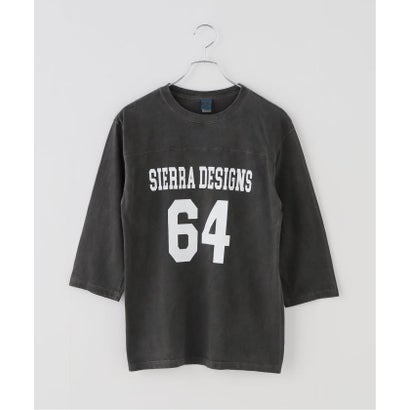 【WEB限定】Good On × SIERRA DESIGNS / シェラデザイン 80'S FOOTBALL TEE （ネイビー）｜詳細画像