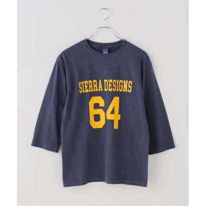 【WEB限定】Good On × SIERRA DESIGNS / シェラデザイン 80'S FOOTBALL TEE （ブラック）｜詳細画像
