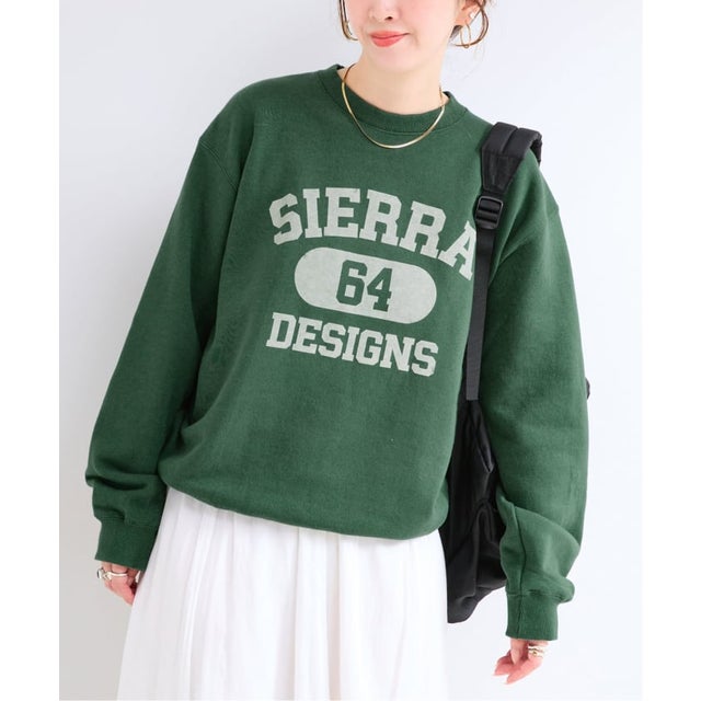 【WEB限定】SIERRA DESIGNS / シェラデザイン SIERRA 64 SWEAT （グリーン）
