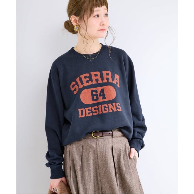 【WEB限定】SIERRA DESIGNS / シェラデザイン SIERRA 64 SWEAT （ネイビー）