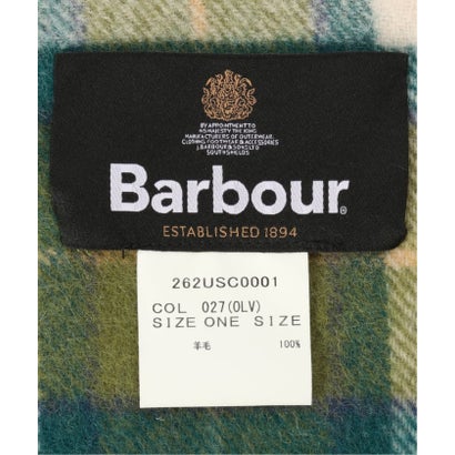 ベーセーストック B.C STOCK Barbour / バブアー TARTAN LAMBSWOOL SCARF （ベージュ）｜詳細画像