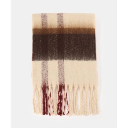 ベーセーストック B.C STOCK Barbour / バブアー ISLA TARTAN BOUCLE SCARF （ナチュラル）｜詳細画像