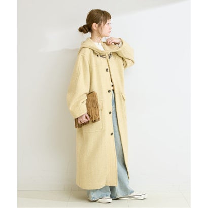 ベーセーストック B.C STOCK 《予約》BALLI OTYS TWEED ロングダッフルコート （ネイビー）｜詳細画像