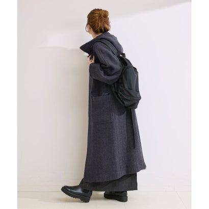 ベーセーストック B.C STOCK 《予約》BALLI OTYS TWEED ロングダッフルコート （ネイビー）｜詳細画像