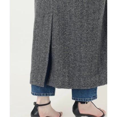 ベーセーストック B.C STOCK 《予約》BALLI OTYS TWEED ロングダッフルコート （ネイビー）｜詳細画像