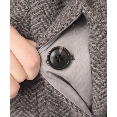 ベーセーストック B.C STOCK 《予約》BALLI OTYS TWEED ロングダッフルコート （ブラウン）｜詳細画像