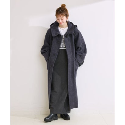 ベーセーストック B.C STOCK 《予約》BALLI OTYS TWEED ロングダッフルコート （ブラウン）｜詳細画像
