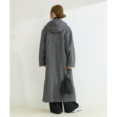 ベーセーストック B.C STOCK 《予約》BALLI OTYS TWEED ロングダッフルコート （ブラウン）｜詳細画像