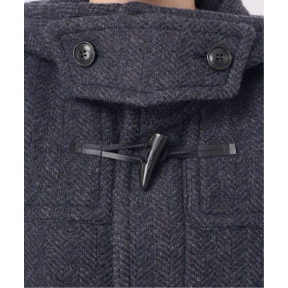 ベーセーストック B.C STOCK 《予約》BALLI OTYS TWEED ロングダッフルコート （ブラック）｜詳細画像