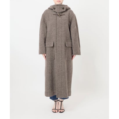 ベーセーストック B.C STOCK 《予約》BALLI OTYS TWEED ロングダッフルコート （ベージュ）｜詳細画像