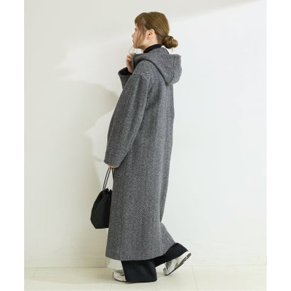ベーセーストック B.C STOCK 《予約》BALLI OTYS TWEED ロングダッフルコート （ベージュ）｜詳細画像