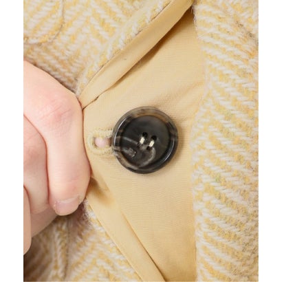 ベーセーストック B.C STOCK 《予約》BALLI OTYS TWEED ロングダッフルコート （イエロー）｜詳細画像