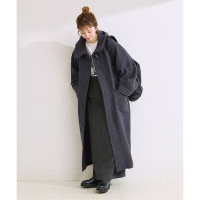 ベーセーストック B.C STOCK 《予約》BALLI OTYS TWEED ロングダッフルコート （イエロー）｜詳細画像
