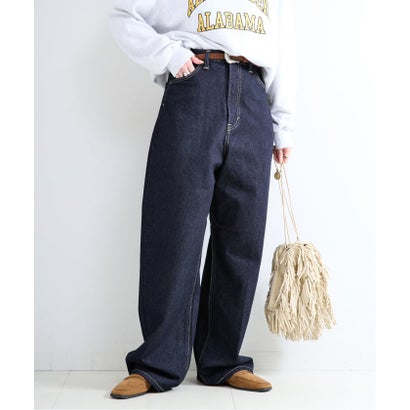 《予約》【WEB+一部店舗限定】ウォッシャブル / Lee / リー BAGGY （ブルー A）｜詳細画像