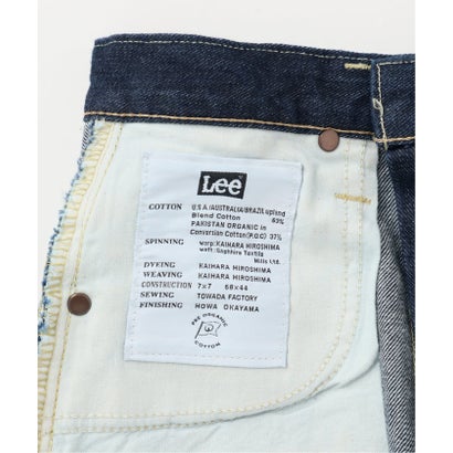 《予約》【WEB+一部店舗限定】ウォッシャブル / Lee / リー BAGGY （ネイビー）｜詳細画像