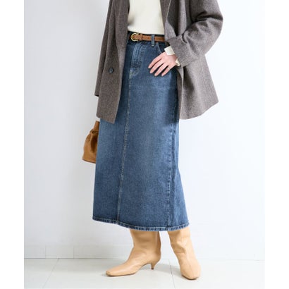 《予約》【WEB＋一部店舗限定】ウォッシャブル / Lee / リー SKIRT （ネイビー）｜詳細画像