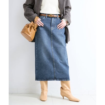 《予約》【WEB＋一部店舗限定】ウォッシャブル / Lee / リー SKIRT （ネイビー）｜詳細画像