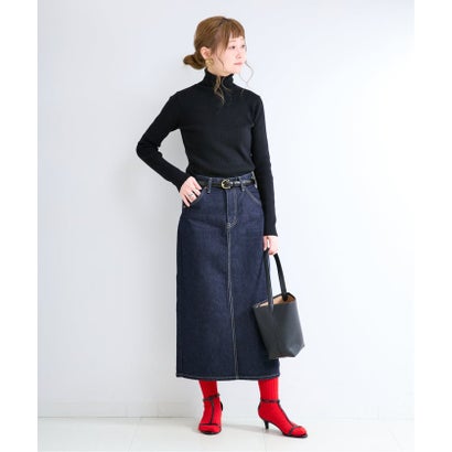 《予約》【WEB＋一部店舗限定】ウォッシャブル / Lee / リー SKIRT （ブルー A）｜詳細画像