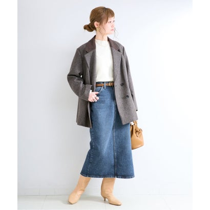 《予約》【WEB＋一部店舗限定】ウォッシャブル / Lee / リー SKIRT （ブルー A）｜詳細画像