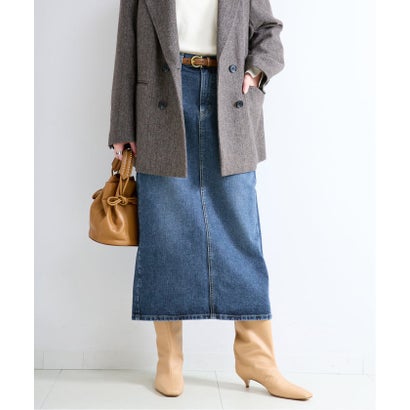 《予約》【WEB＋一部店舗限定】ウォッシャブル / Lee / リー SKIRT （ブルー A）｜詳細画像