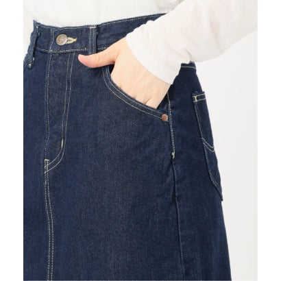 《予約》【WEB＋一部店舗限定】ウォッシャブル / Lee / リー SKIRT （ブルー A）｜詳細画像