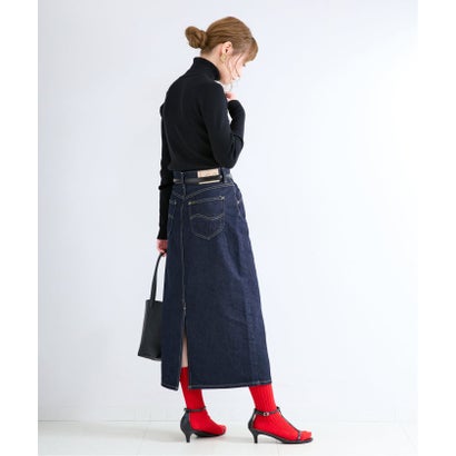 《予約》【WEB＋一部店舗限定】ウォッシャブル / Lee / リー SKIRT （ブルー A）｜詳細画像