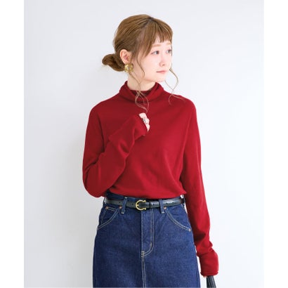 《予約》【WEB先行販売+一部店舗限定】手洗い可 / ハイネックプルオーバー （ブラウン）｜詳細画像