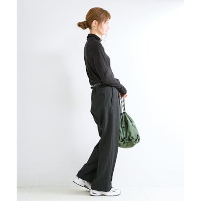 《予約》【WEB先行販売+一部店舗限定】手洗い可 / ハイネックプルオーバー （ブラック）｜詳細画像