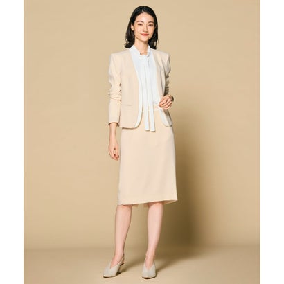 BEIGE, 【洗える】EVA / ボウタイロングスリーブブラウス （White）｜詳細画像